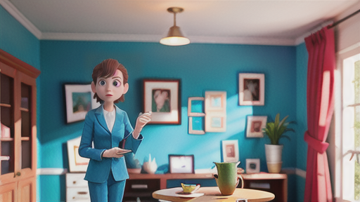 多様な色で空間演出