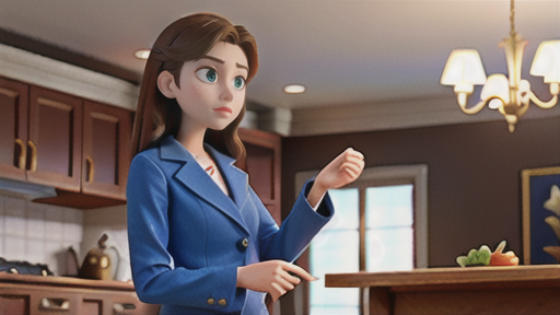 閉鎖型台所の採光計画