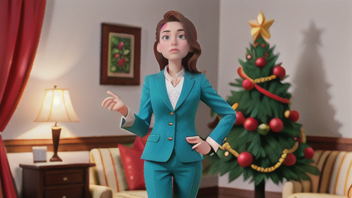 クリスマスツリーとしてのベイモミ