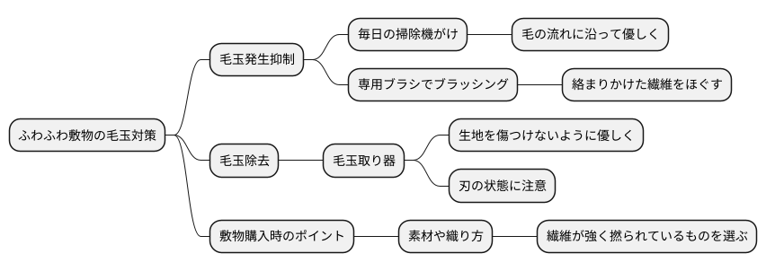 毛玉の対策